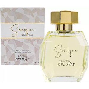 SONIQUE‎ FOR WOMEN celebrity 3.3 oz EDT perfume spray by SHIRLEY MAY DELUXE New